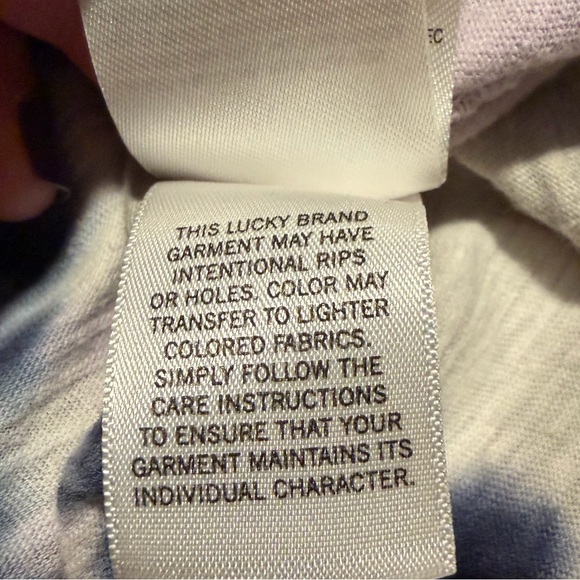 Lucky Brand Cropped Tie-Dye Tank Top - Purple and Blue - Picture 6 of 6